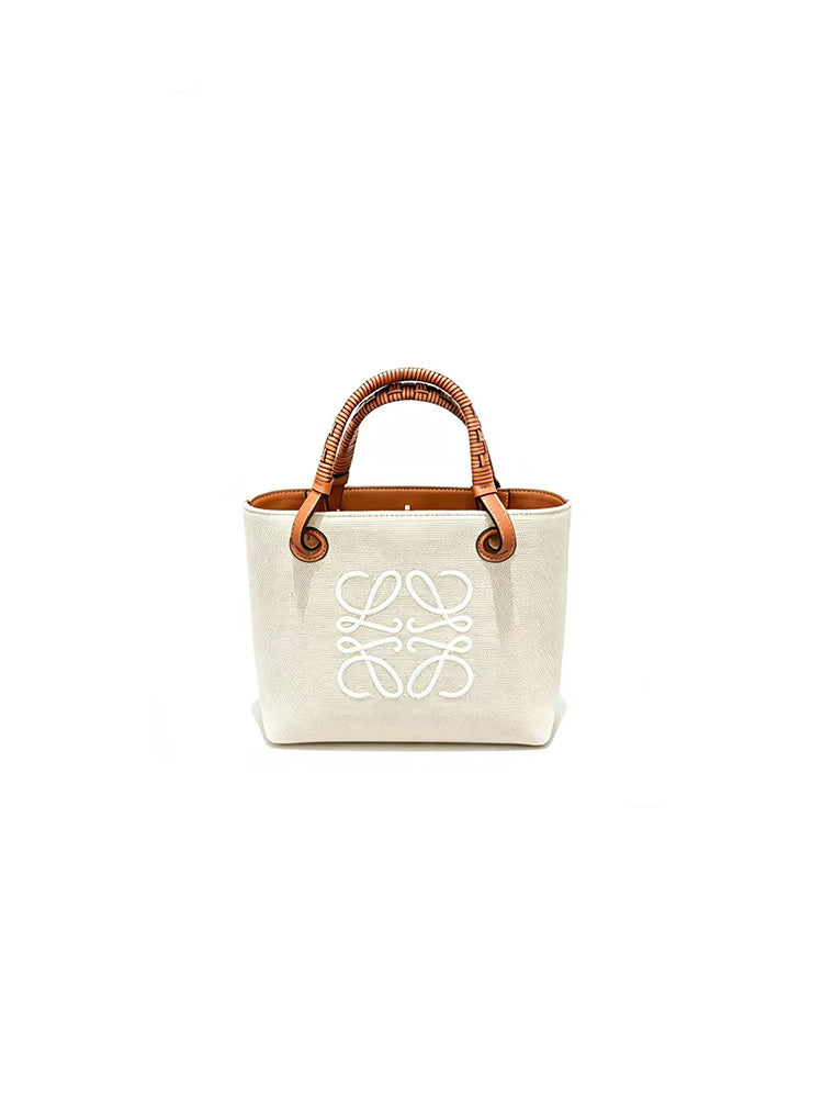 Women's Design Canvas Portable Large Capacity Commuter Mummy Bucket Bag