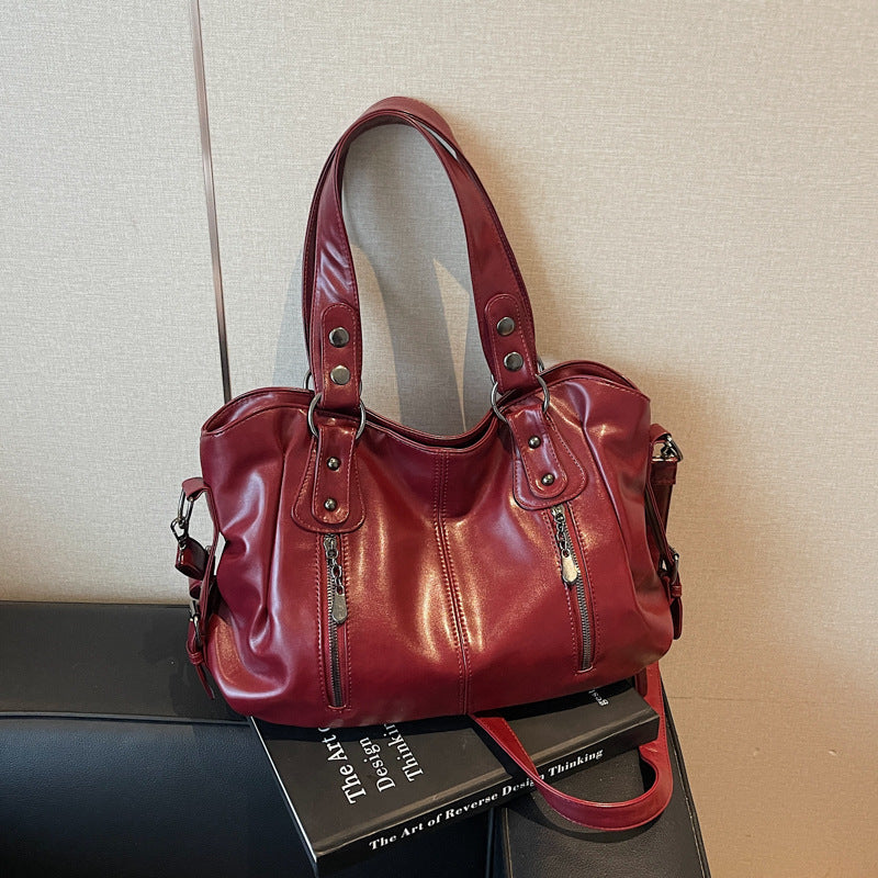 Women's Large Capacity High-grade Light Luxury Minority Tote Bag