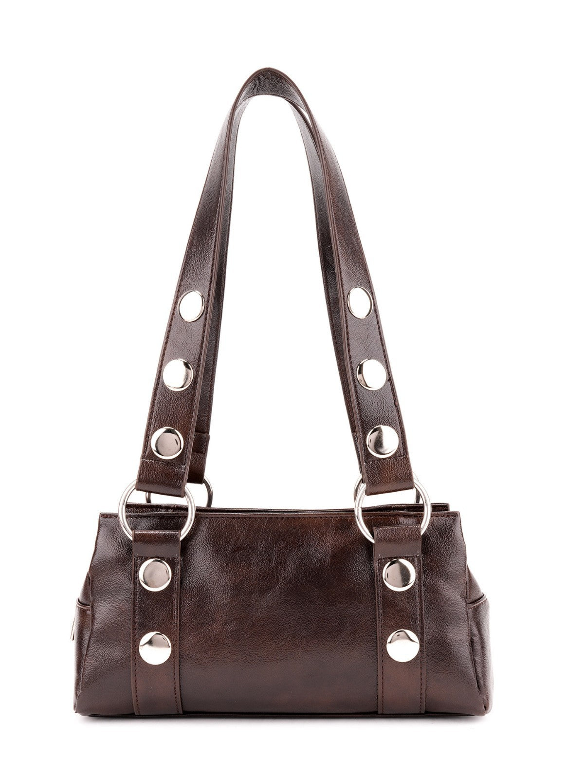 Women's Cool Fashion Pillow Rivet Punk Underarm Light Shoulder Bags