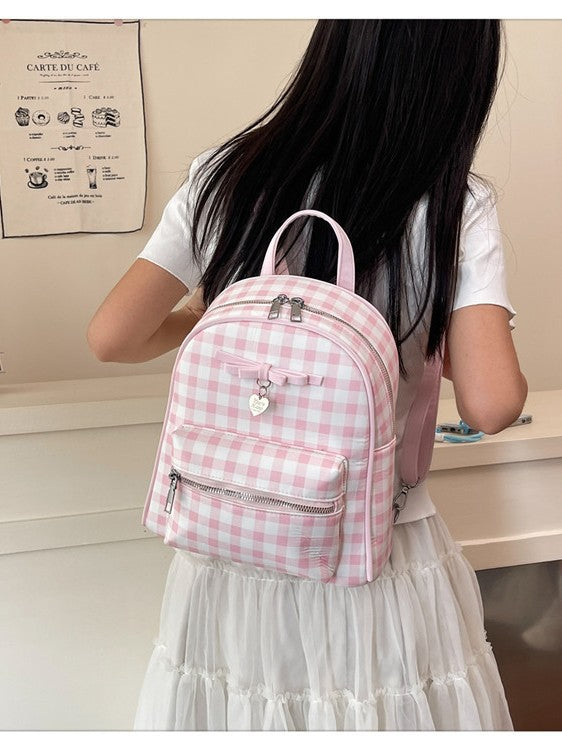 Women's Super Popular Fashion Bowknot Portable Versatile Women's Backpack