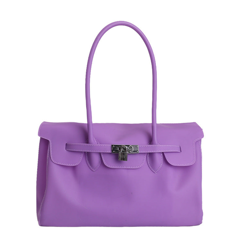 Gel Kelly Summer Large Capacity Platinum Women's Handbag