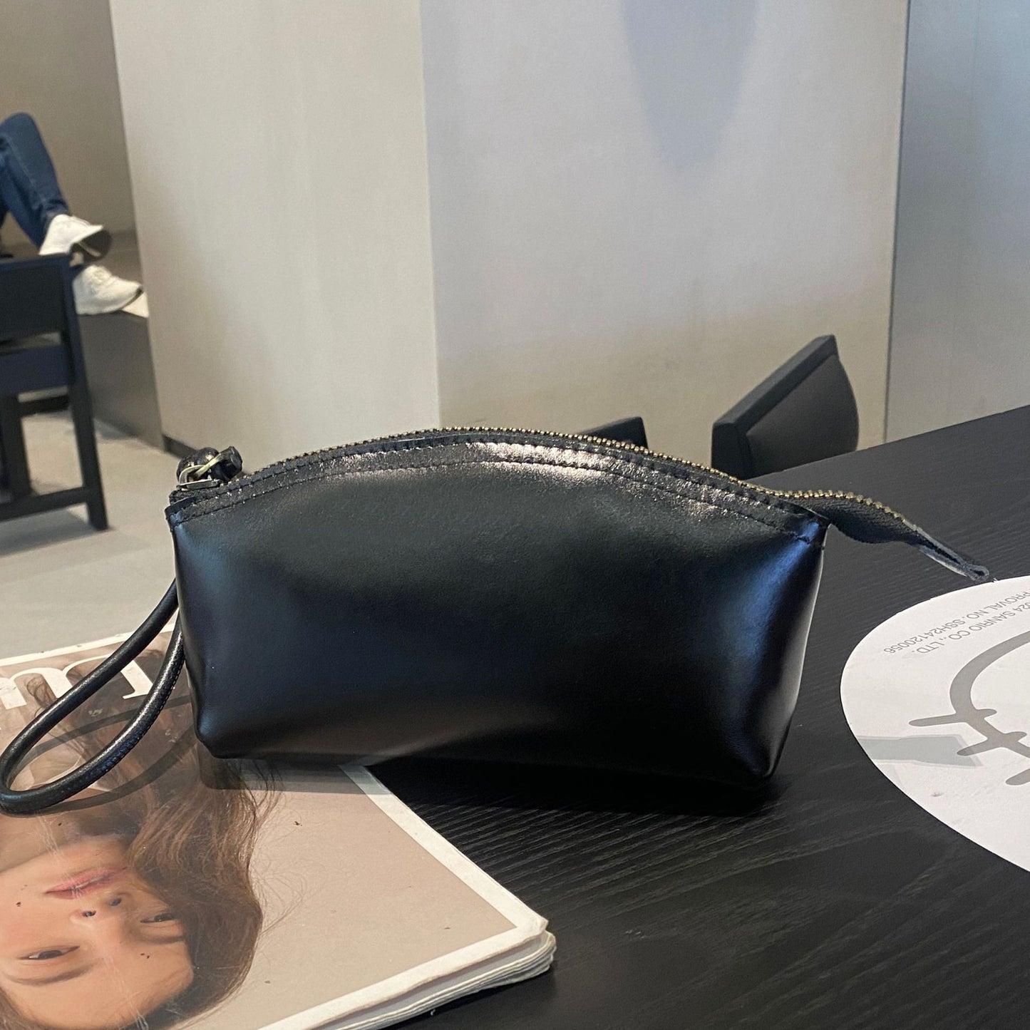 Leather Lady's Fashionable Practical Dumpling Shell Simple Bags