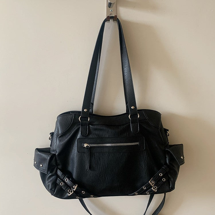Women's Summer Fashion Retro Good-looking Large Capacity Tote Bag