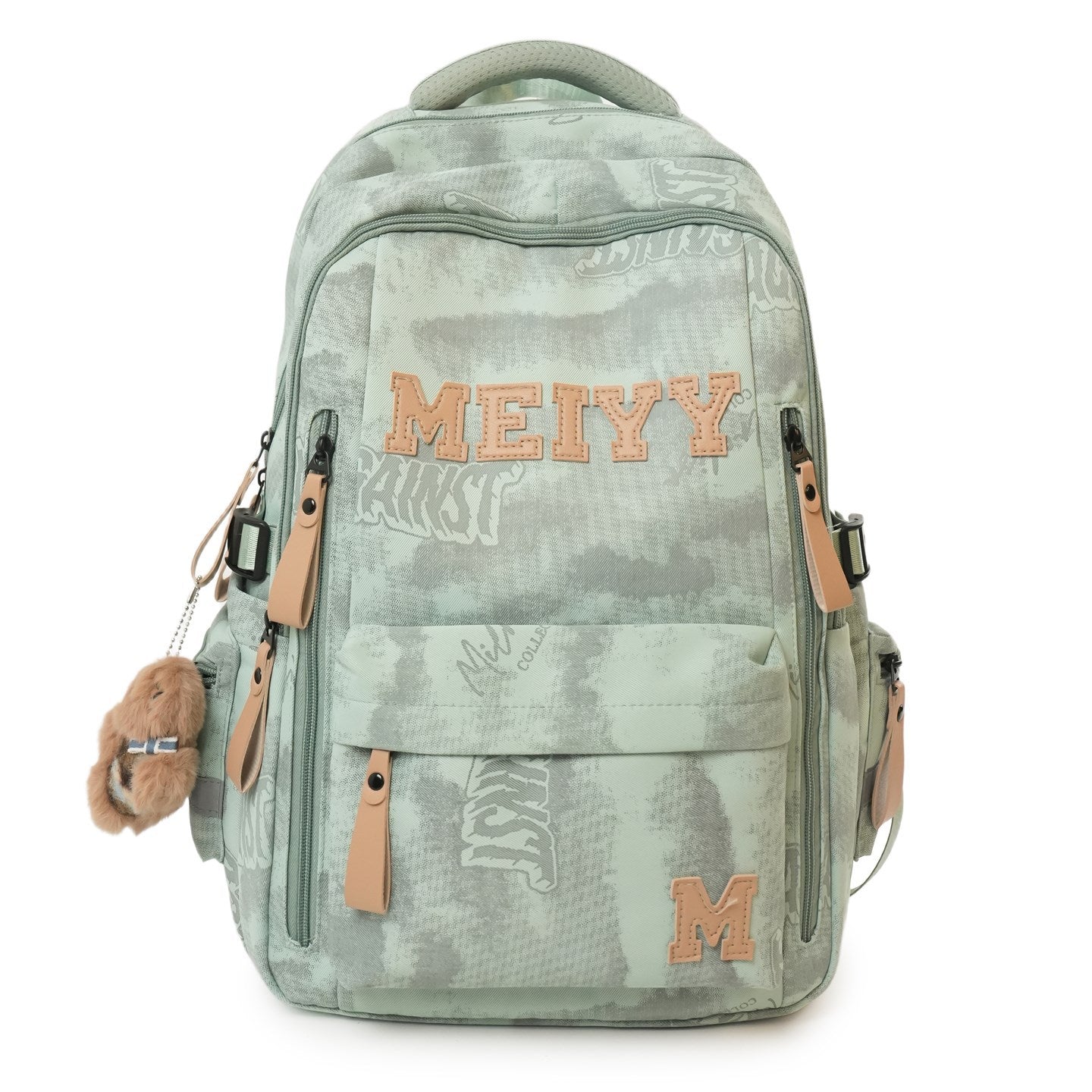 Graceful Fashion Letter Printing Street Fashionable Backpacks