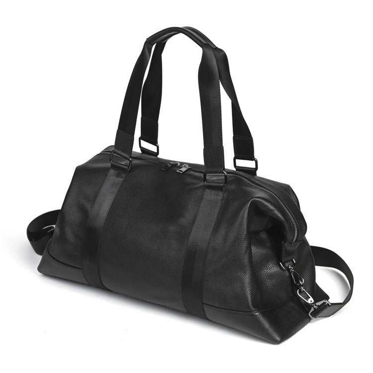 First Layer Cowhide Leather Large Capacity Men's Messenger Bag