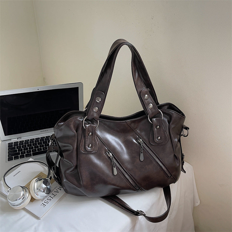 Women's Sense Fashion Short Distance Large Capacity Shoulder Bags