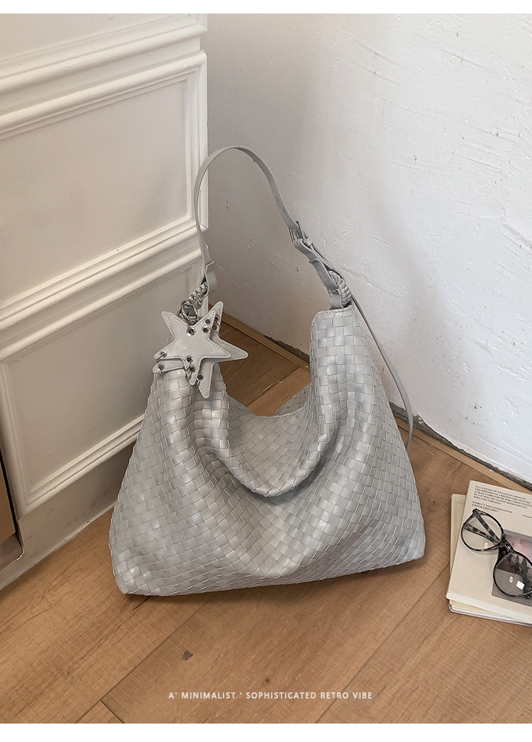Women's Korean Style Lazy Large Capacity Vintage Women's Shoulder Bag