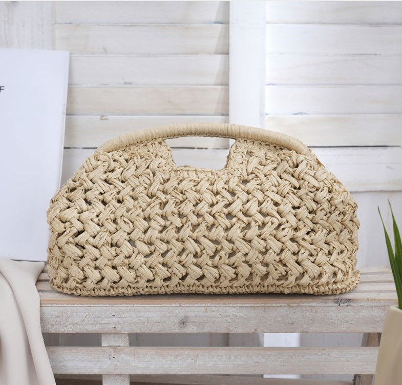 Women's Hand-woven Summer Texture Western Style Beach Women's Handbag