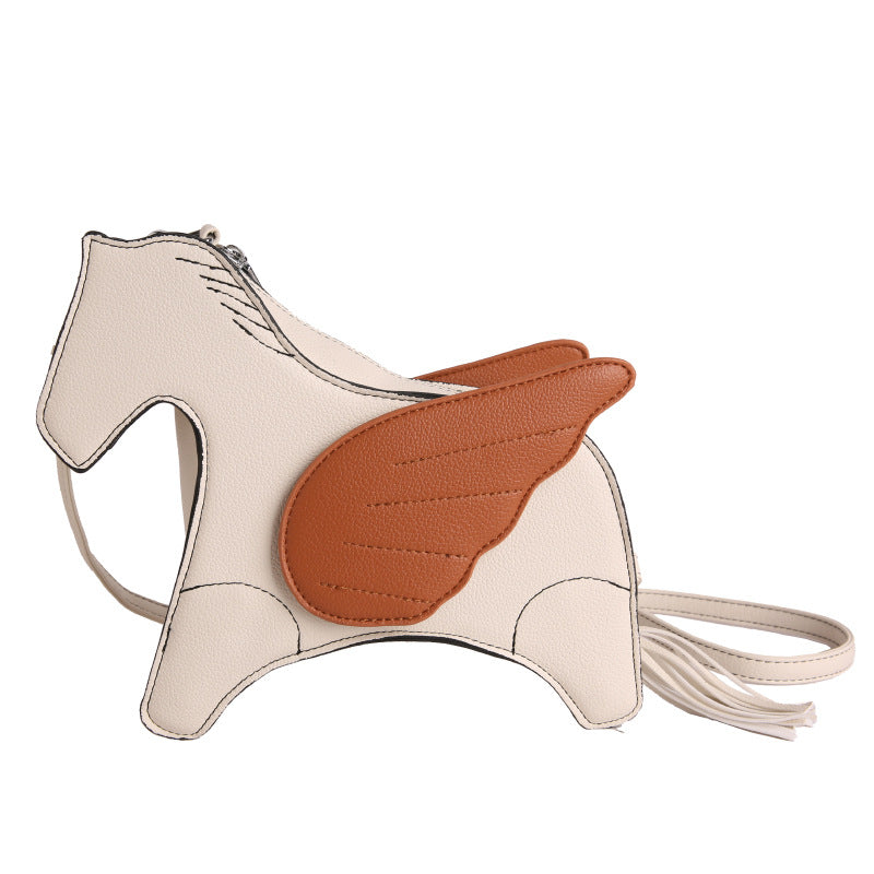 Women's Personalized Pony Creative Doll Niche Mobile Women's Messenger Bag