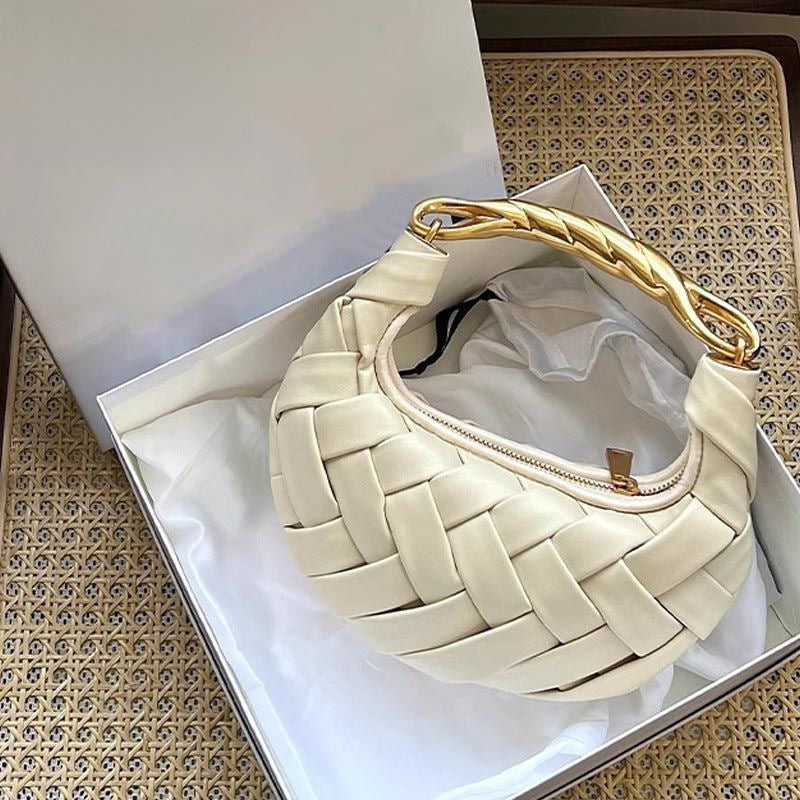 Women's Knitting Versatile Light Luxury Minority Fashion Exquisite Women's Messenger Bag