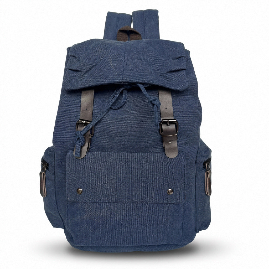 Style Fashion Canvas Vintage Large Capacity Leisure Backpack