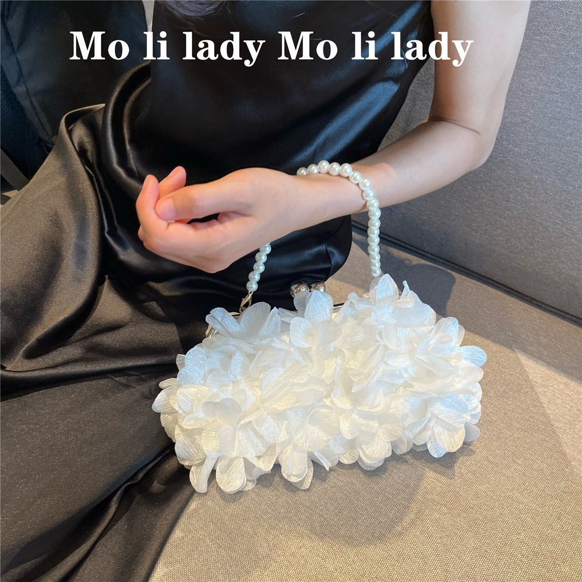 Petals Dinner Banquet Clutch Cheongsam Formal Dress Women's Handbag