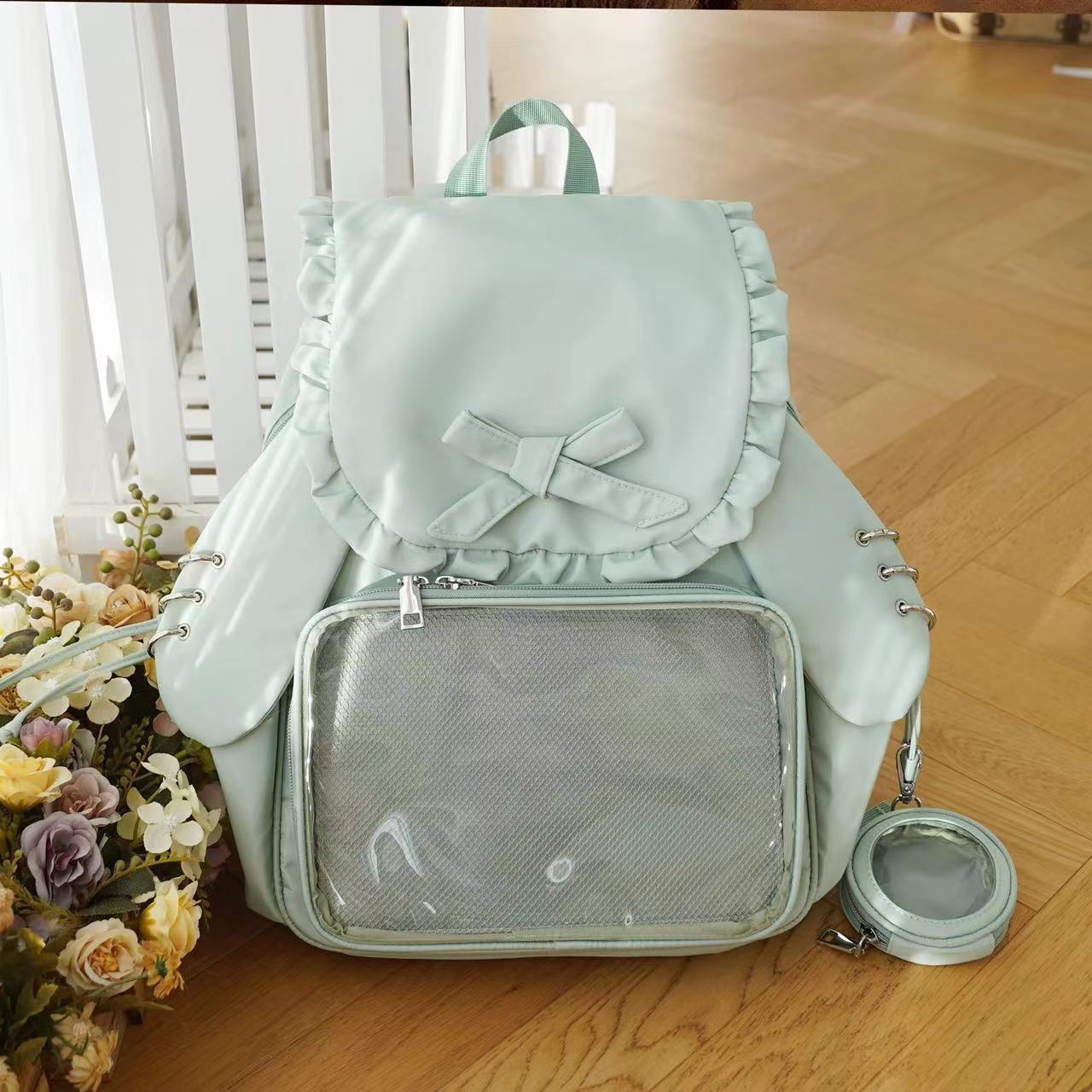 Casual Transparent Cute Large Capacity Cartoon Women's Backpack