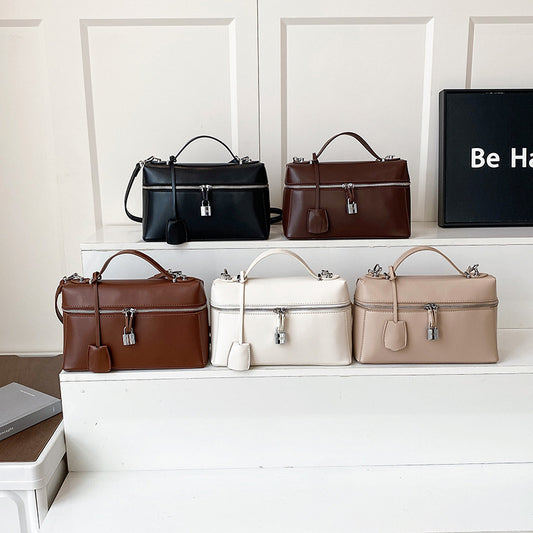 Large Capacity Box Light Luxury Design Elegant Shoulder Bags