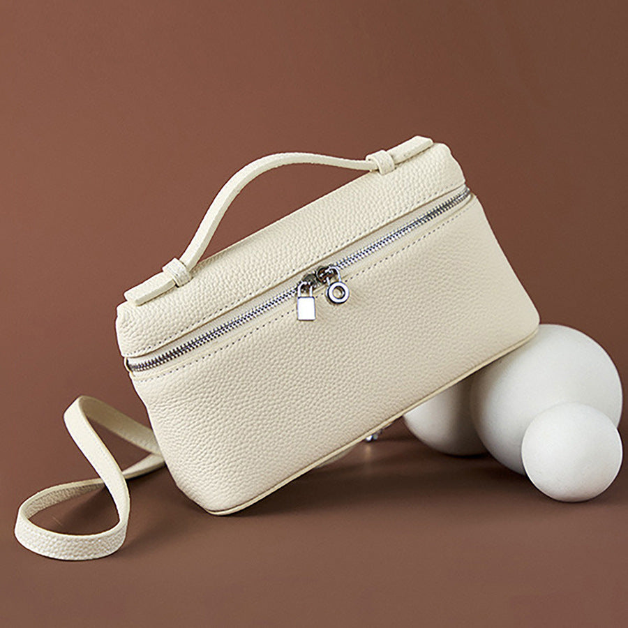 Women's Light Luxury Color Portable Leather Soft High Sense Fashion Women's Shoulder Bag
