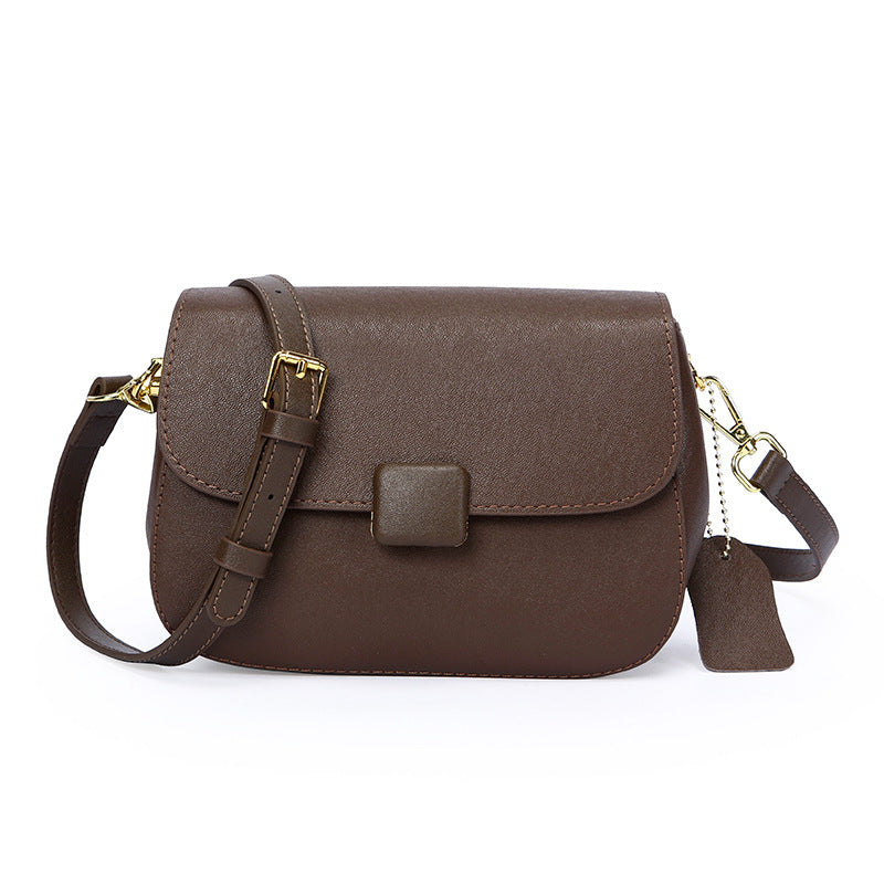 Women's Genuine Leather High Sense Vintage Saddle Bags