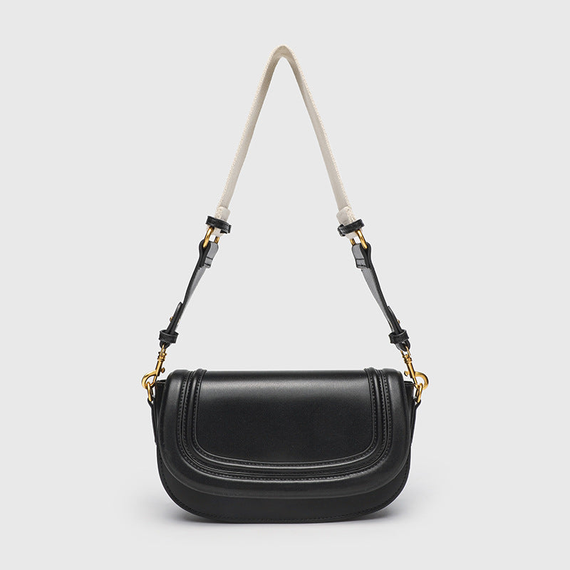 Women's Home Saddle Wide Strap Underarm Handbags