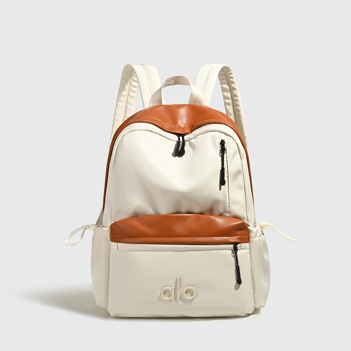 Couple Early High College Large Capacity Simple Contrast Women's Backpack