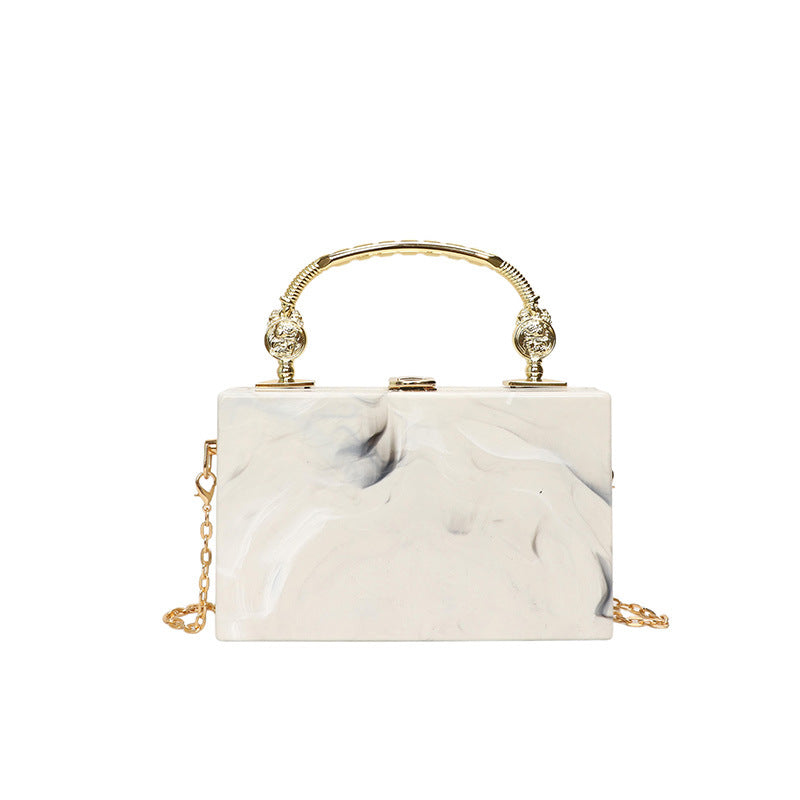 Women's Acrylic Box Fashion Candy Color Dinner Women's Shoulder Bag