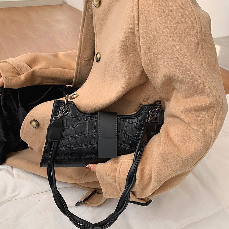 Female Summer Crocodile Pattern Fashion Minority Design Bags