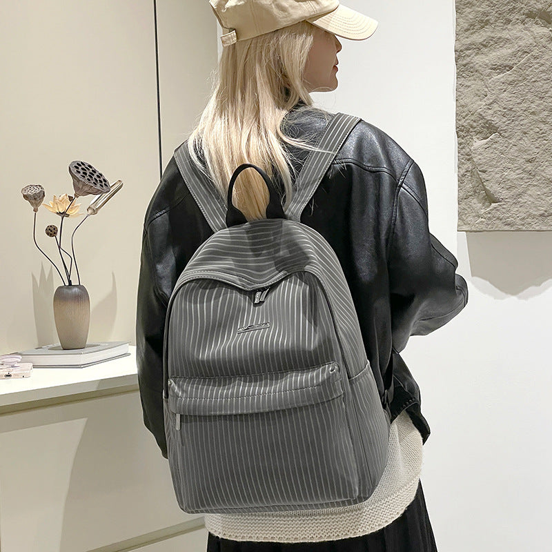 Women's & Men's British Style Commuter Lightweight Waterproof Niche Backpacks