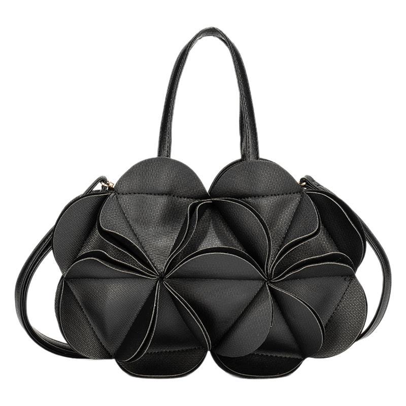 Design Three-dimensional Flower High Sense Patchwork Easy Handbags