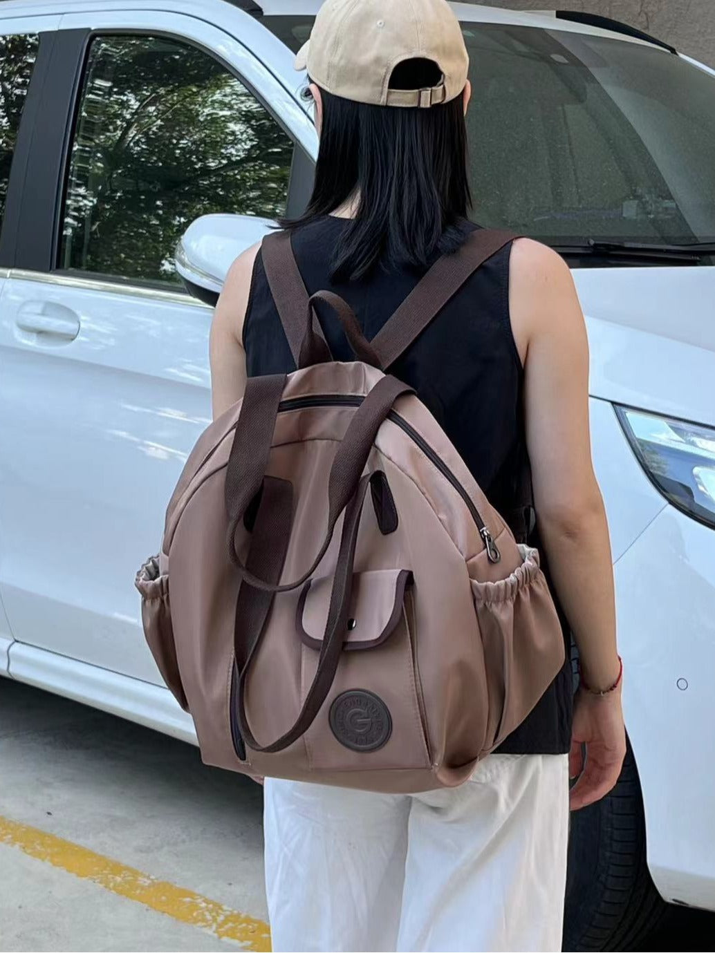 Autumn Large Capacity Versatile Trendy Portable Class Family Leisure Backpack