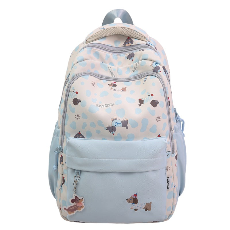 Style Junior High Sausage Dog Contrast Color Bags