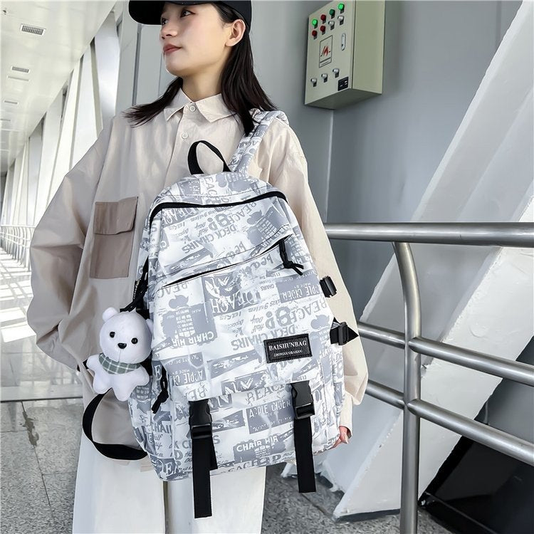 Boys Junior High Iti Male Trendy Women's Backpack