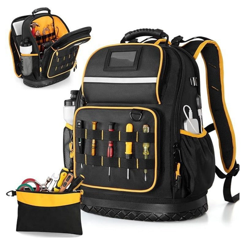Tool Strong Durable Electrician Housekeeping Maintenance Weak Current Engineering Large Leisure Backpack