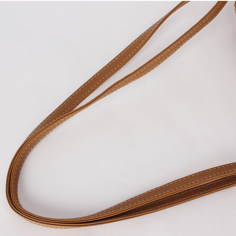 Woven Advanced Texture Minority Simple Design Ladies Bags