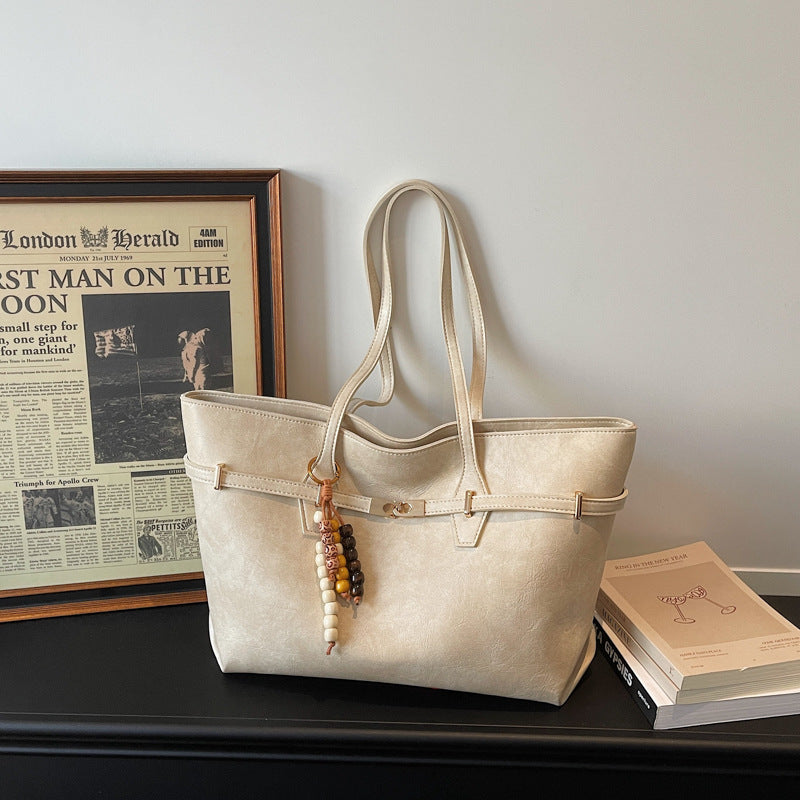 Women's High-grade Large Capacity Fashion Commuter Tote Bag