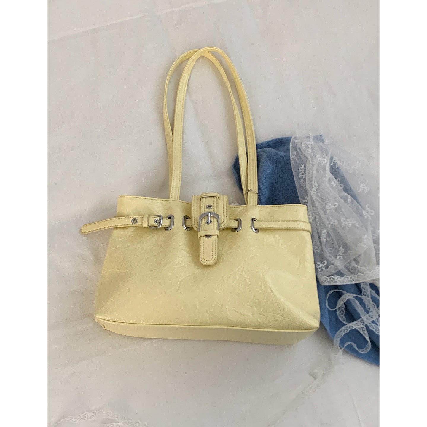 Women's Korean Underarm Summer Simple Commuter Tote Bags