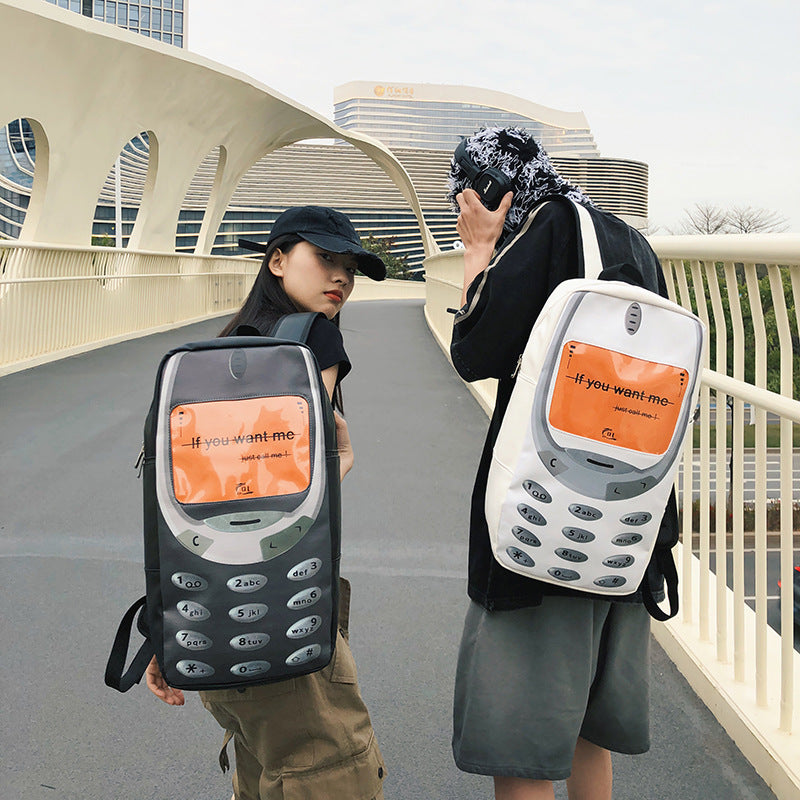 Eccentric Personality Mobile Versatile Large Capacity Leisure Backpack