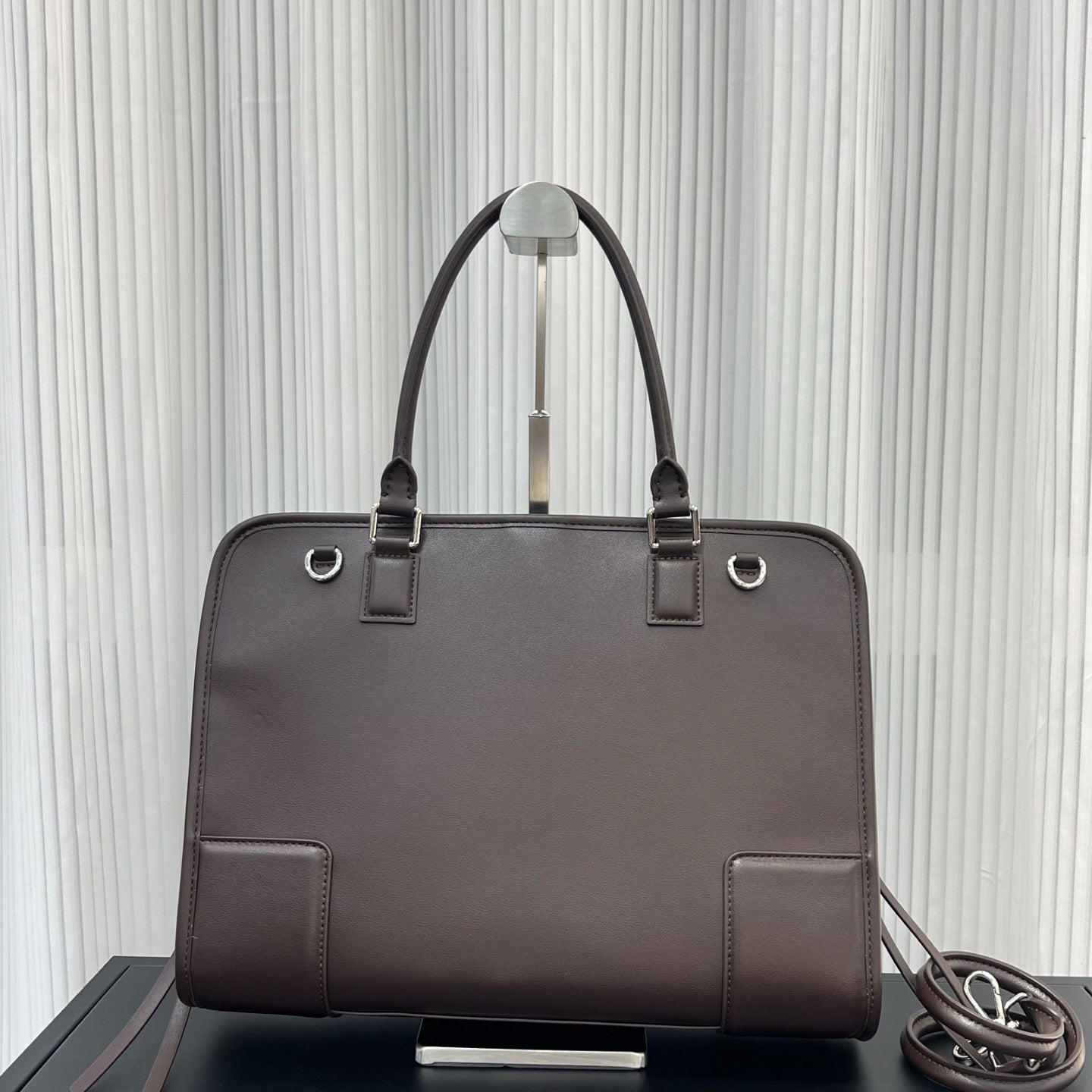 Glamorous Bowling Niche Retro Commuter Leather Women's Shoulder Bag