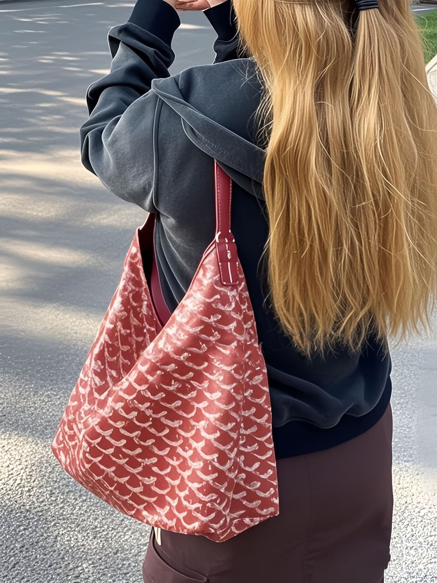 Large Foldable Presbyopic Portable Shopping Capacity Handbags