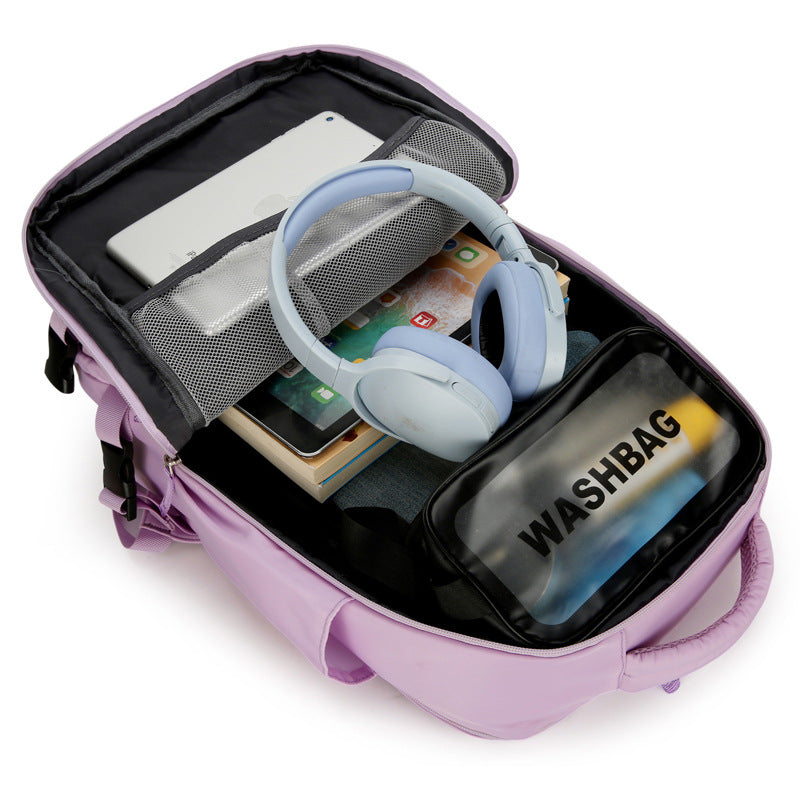 Simple Multifunctional Outing Large Capacity Leisure Business Backpack