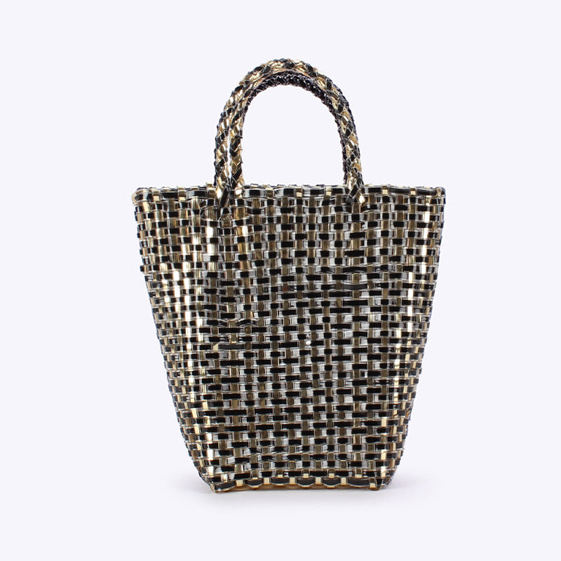Simple Plastic Woven Daily Leisure Seaside Vacation Bags