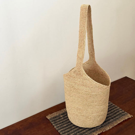 Korean Style Holiday Raffia Woven Straw Women's Handbag