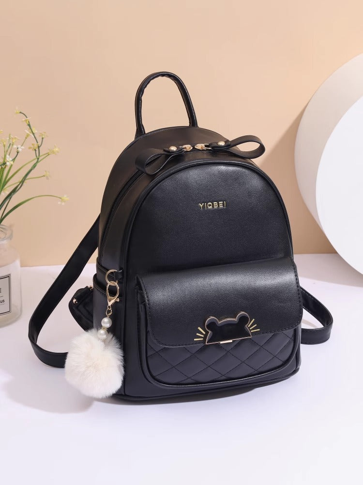 Durable Pretty Female Fashion Shopping Cartoon Leisure Backpack