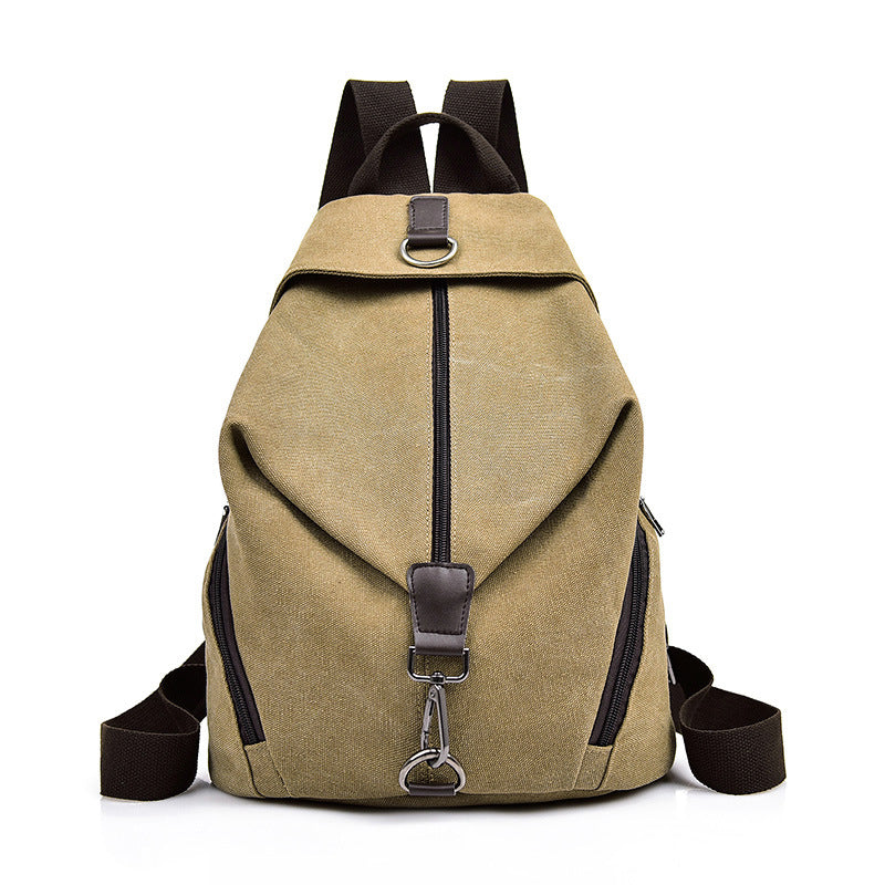 Women's Canvas Fashion Korean Style Large Capacity Women's Backpack