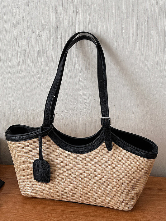 Women's Spring Leisure Commute Simple Fashion Portable Large Underarm Bag