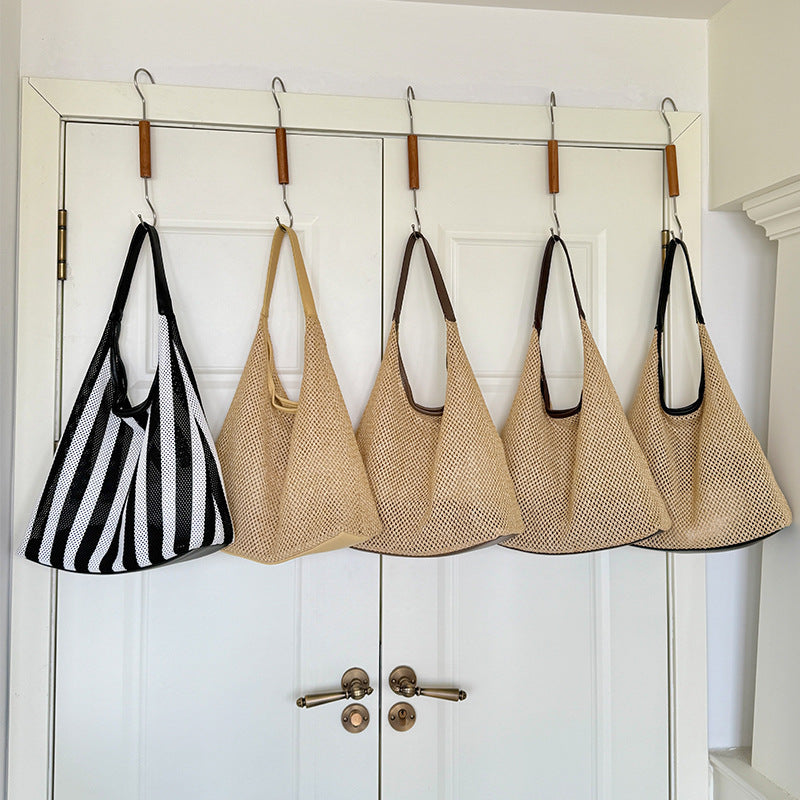 Summer Popular Trendy Seaside Beach Weaving Ladies Bags