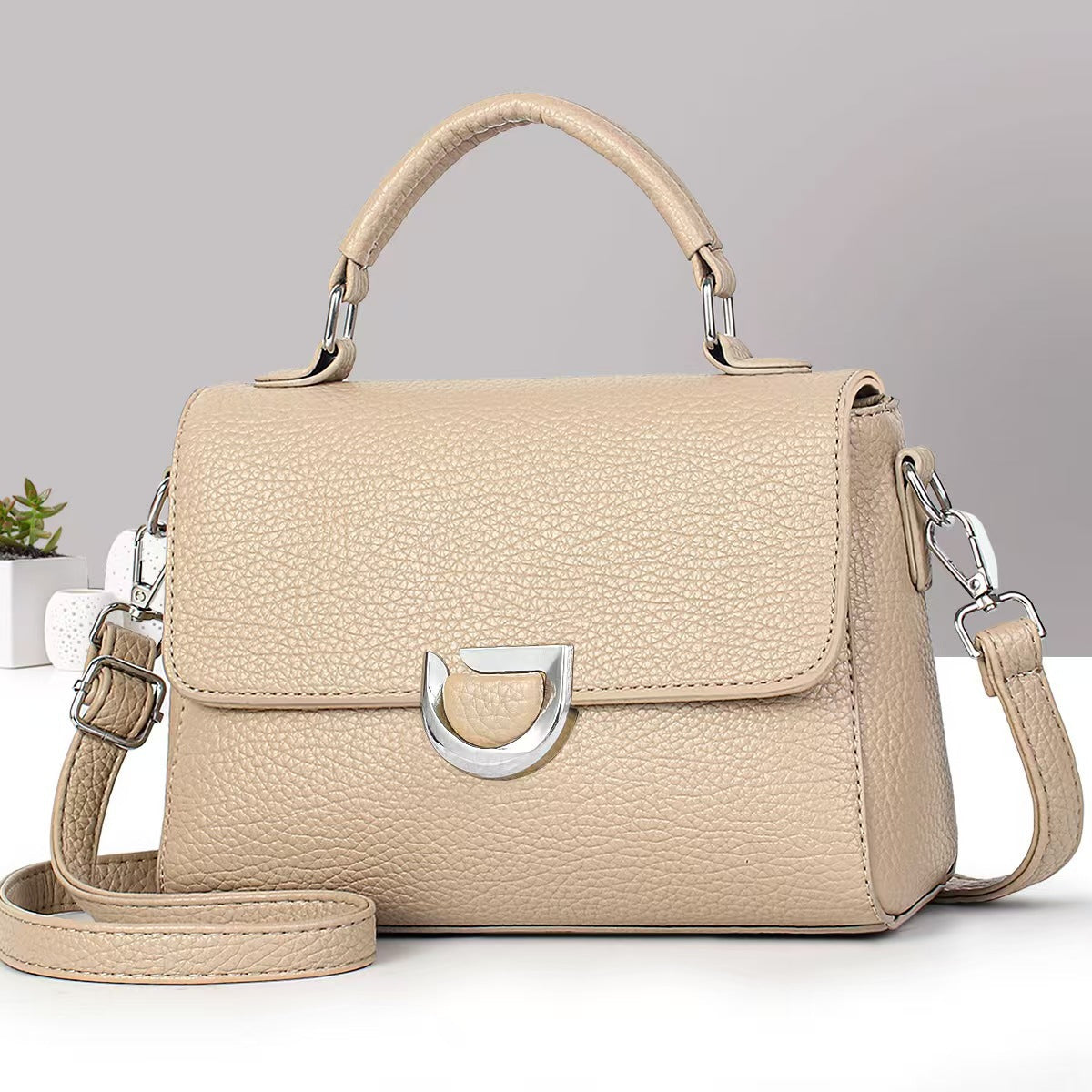 Women's Fashionable Commuter Simple Western Style Women's Shoulder Bag