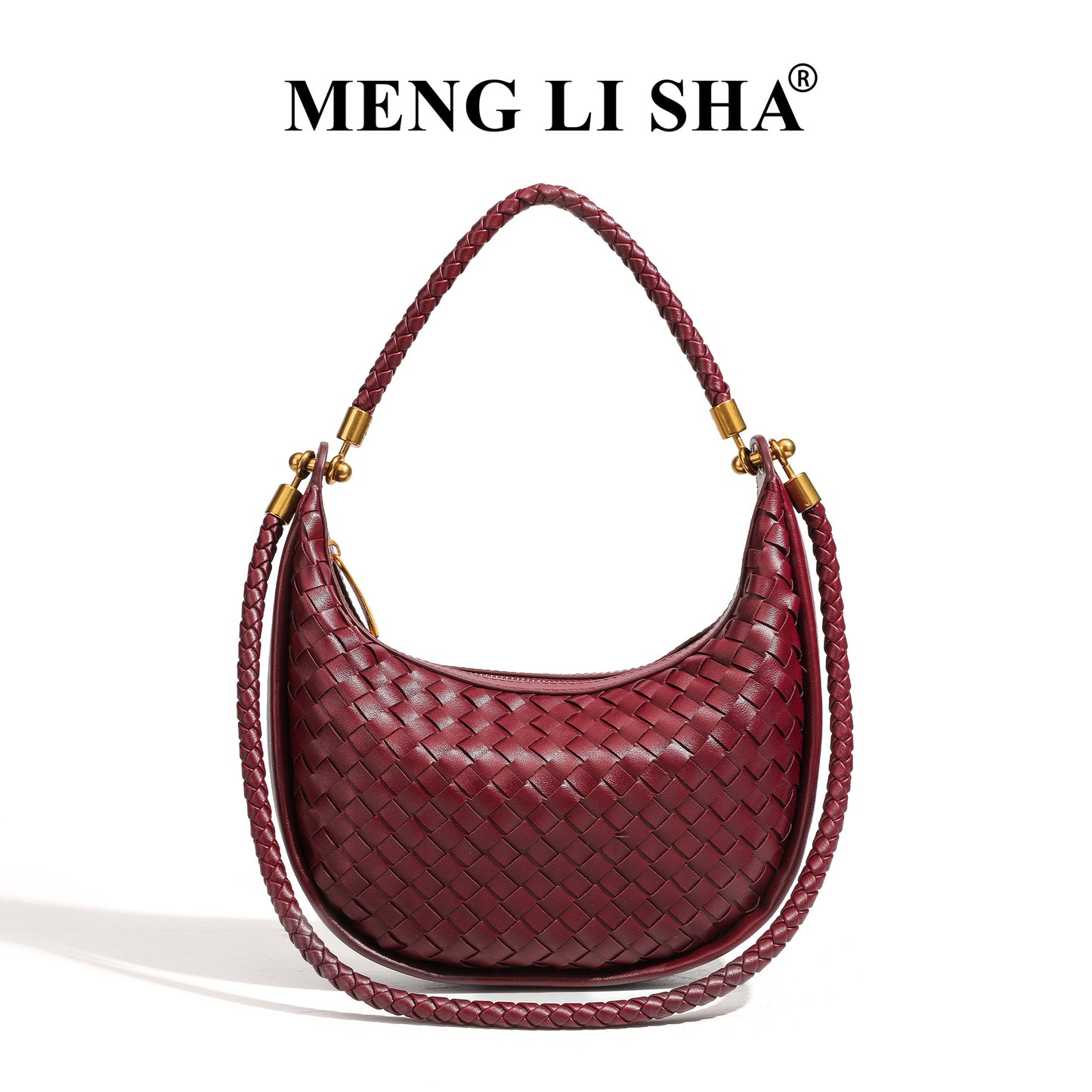 Style High Sense Hand-woven Light Luxury Simplicity Underarm Women's Handbag