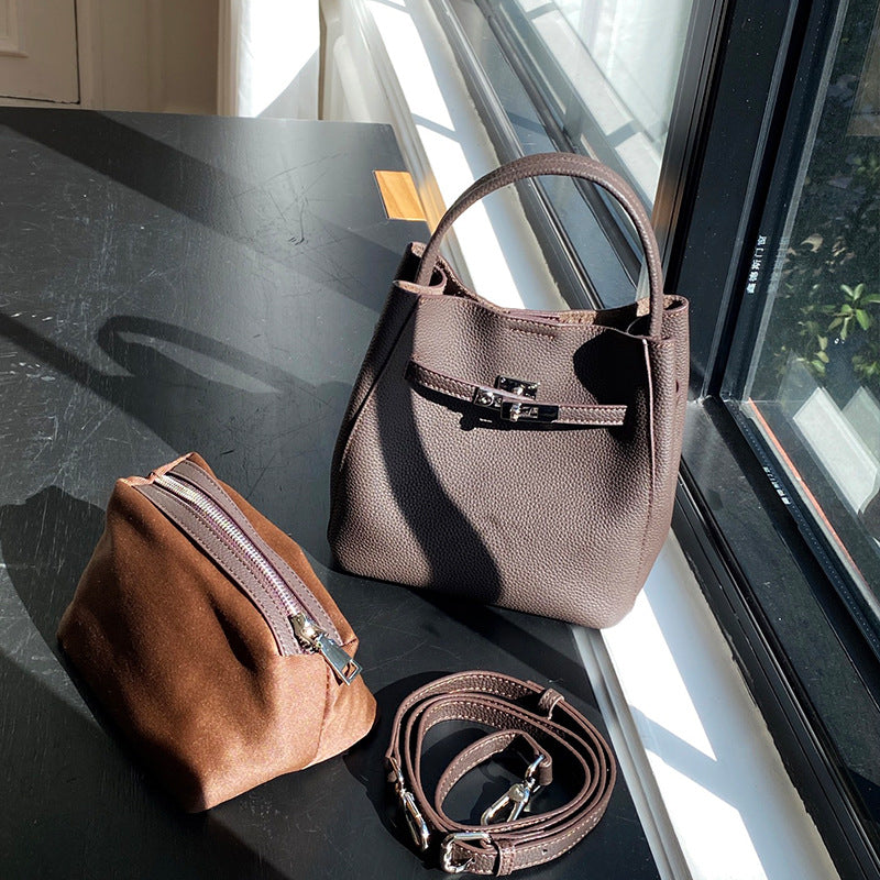 Kelly Leather First Layer Cowhide Style Bags