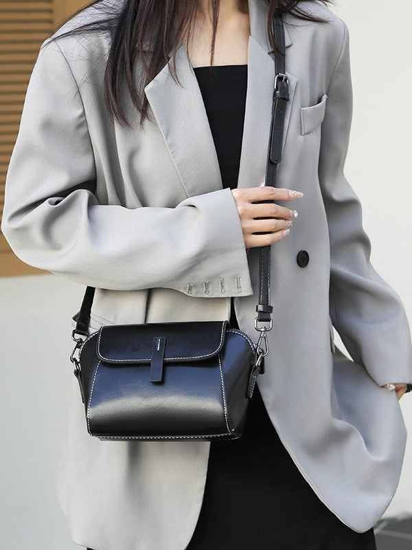 Women's Leather Large Capacity High-grade Shell Niche Shoulder Bags