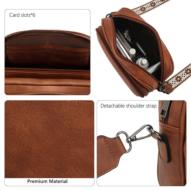 Slouchy Comfortable Women's Medium Built-in Slot Women's Messenger Bag
