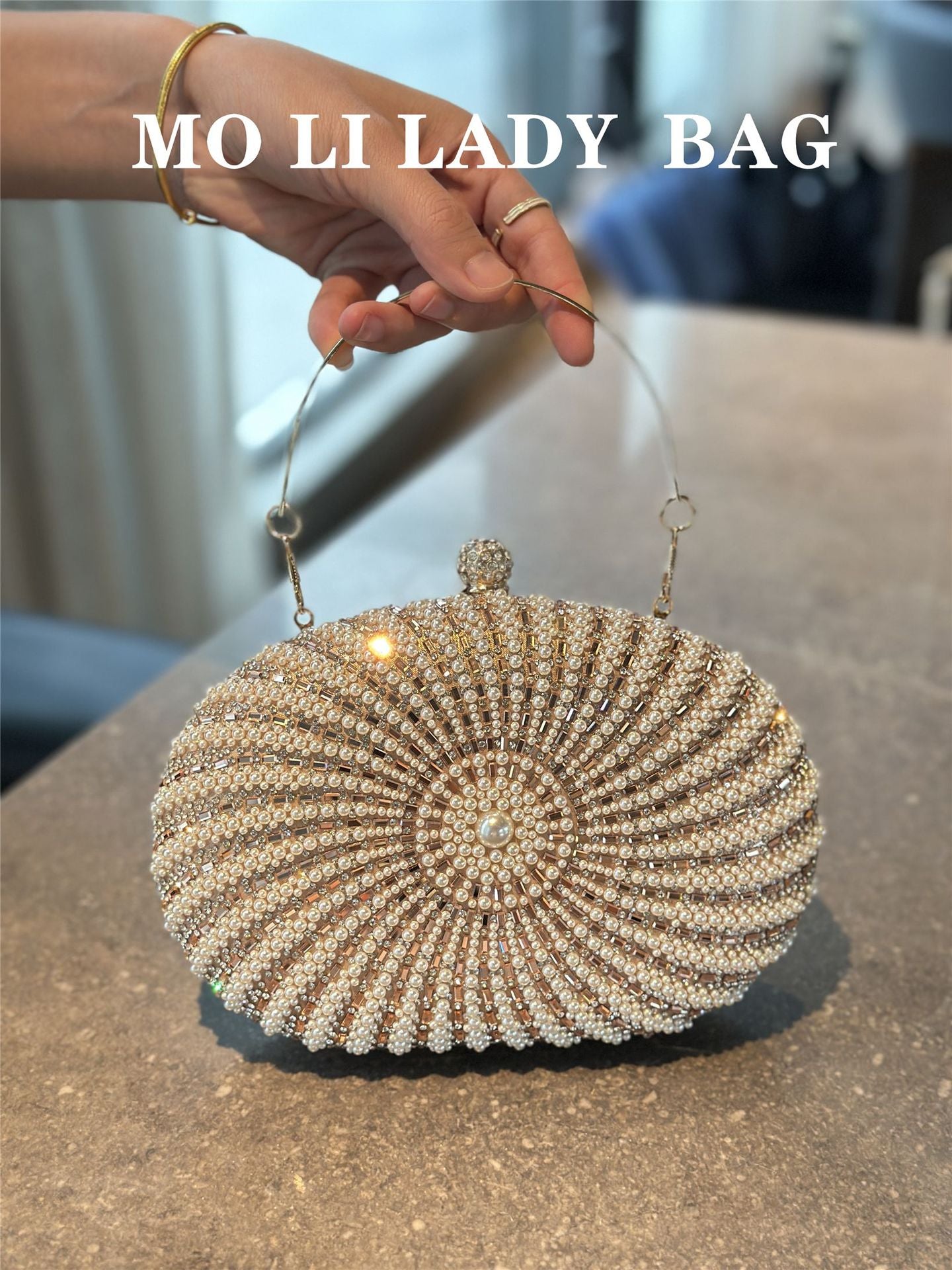 High Sense Pearl Dinner With Niche Female Cheongsam Bags