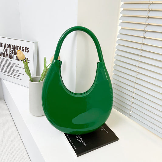 Popular Creative Gel Super Fashion Solid Underarm Bag